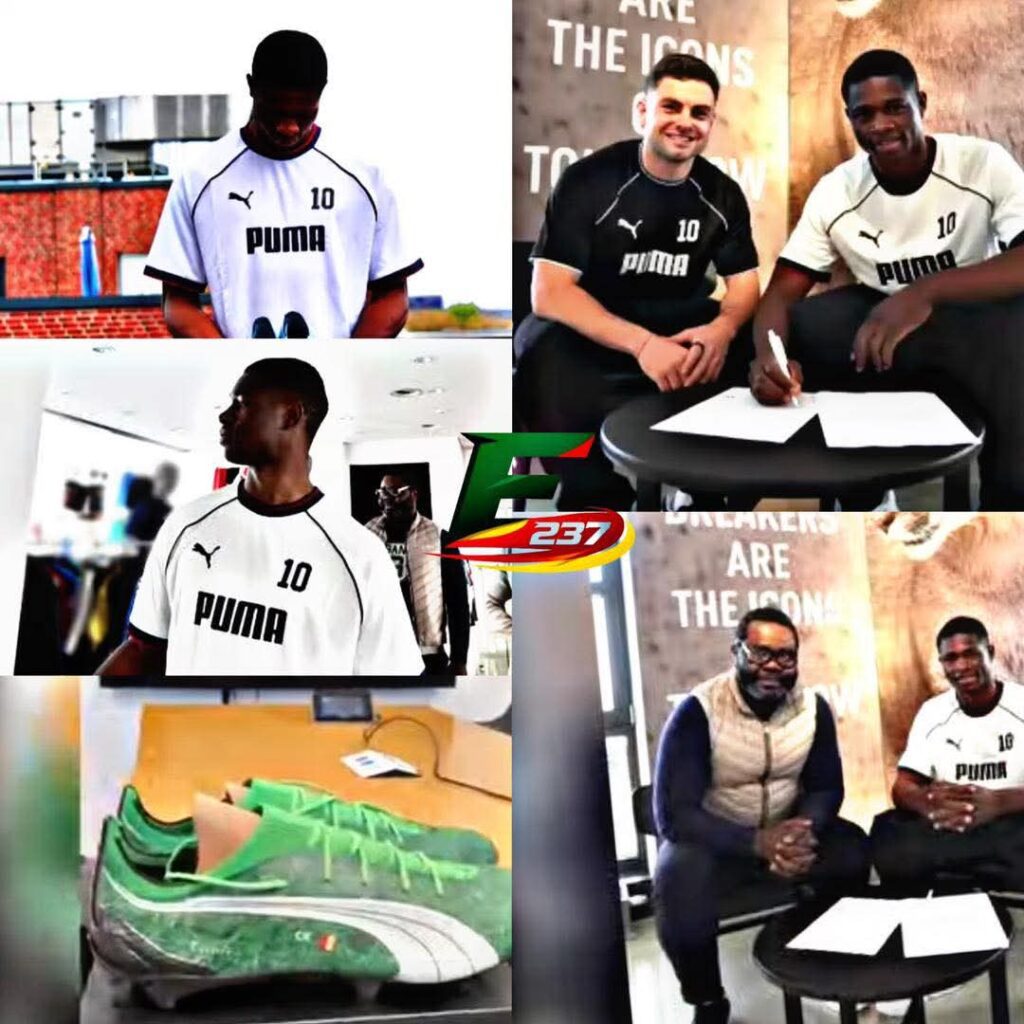 ## 🇨🇲⚽️ Christian Kofané Named Brand Ambassador for PUMA