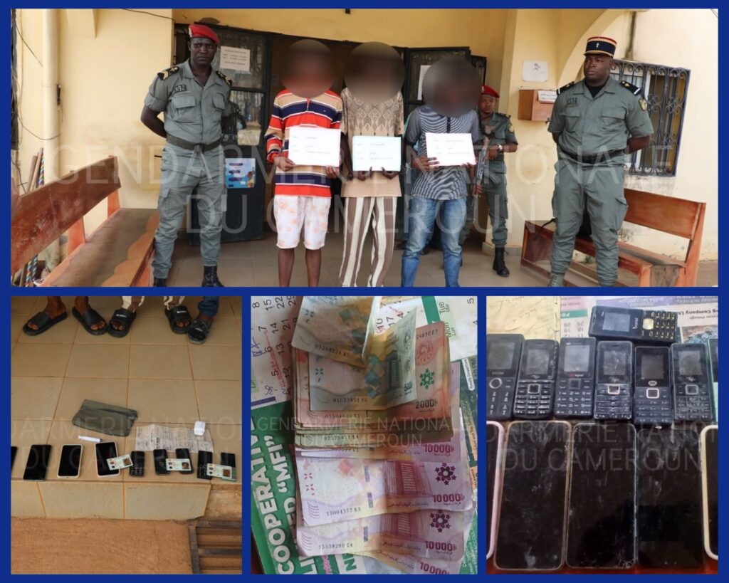 Ebom Gendarmerie Cracks Down on Telephone Scam Network in Kye-Ossi Ebom Gendarmerie Cracks Down on Telephone Scam Network in Kye-Ossi